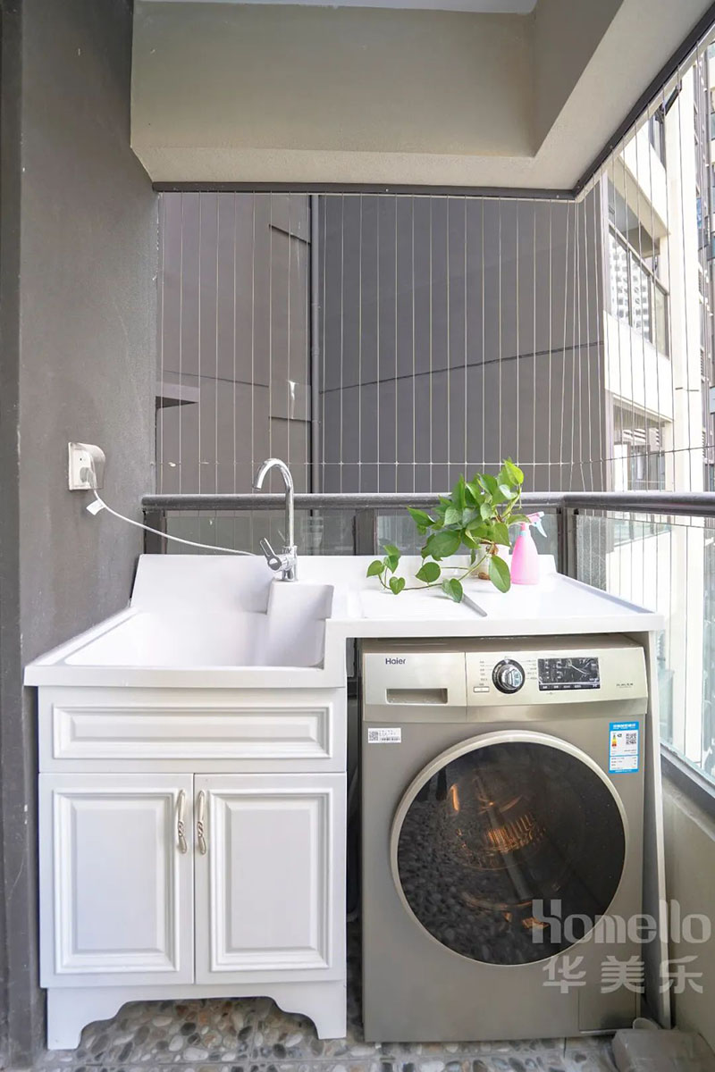 108㎡三居，打造大橫廳柜墻，細(xì)化臥室布局，全屋功能性拉滿